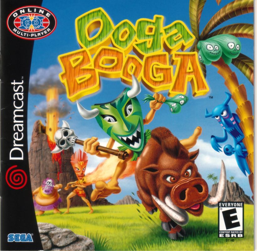 Ooga Booga box art for Sega Dreamcast